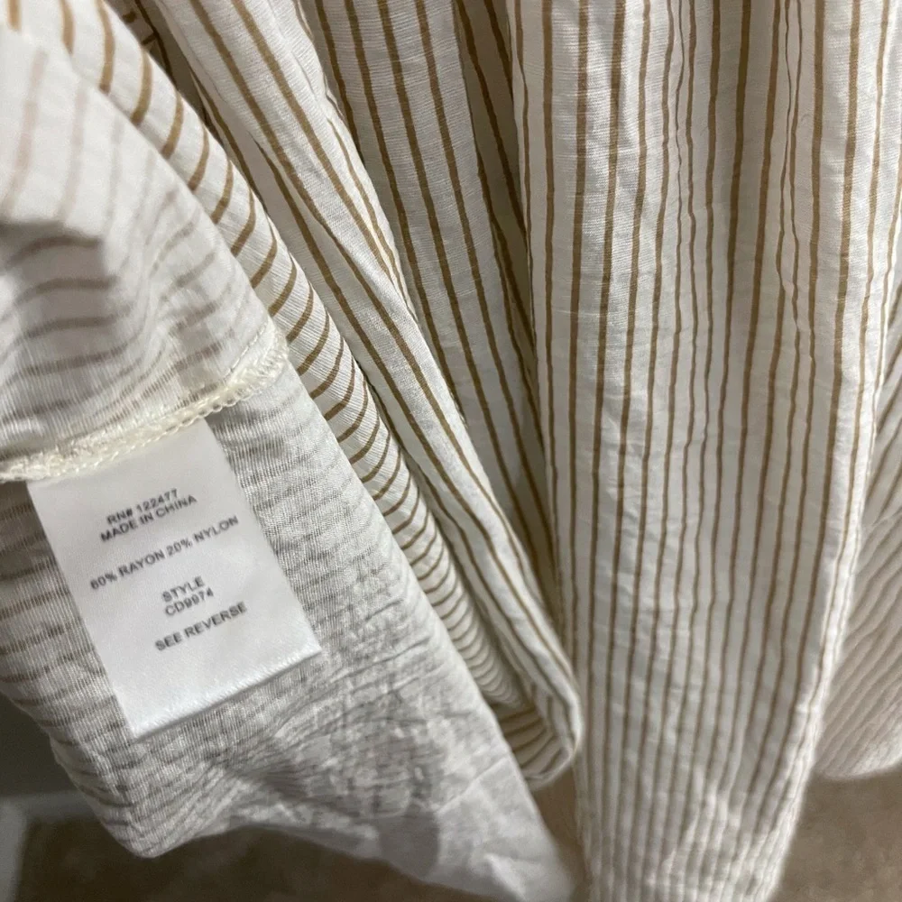 Nordstrom Rack Striped Dress  small flowy fairycore cottagecore festival